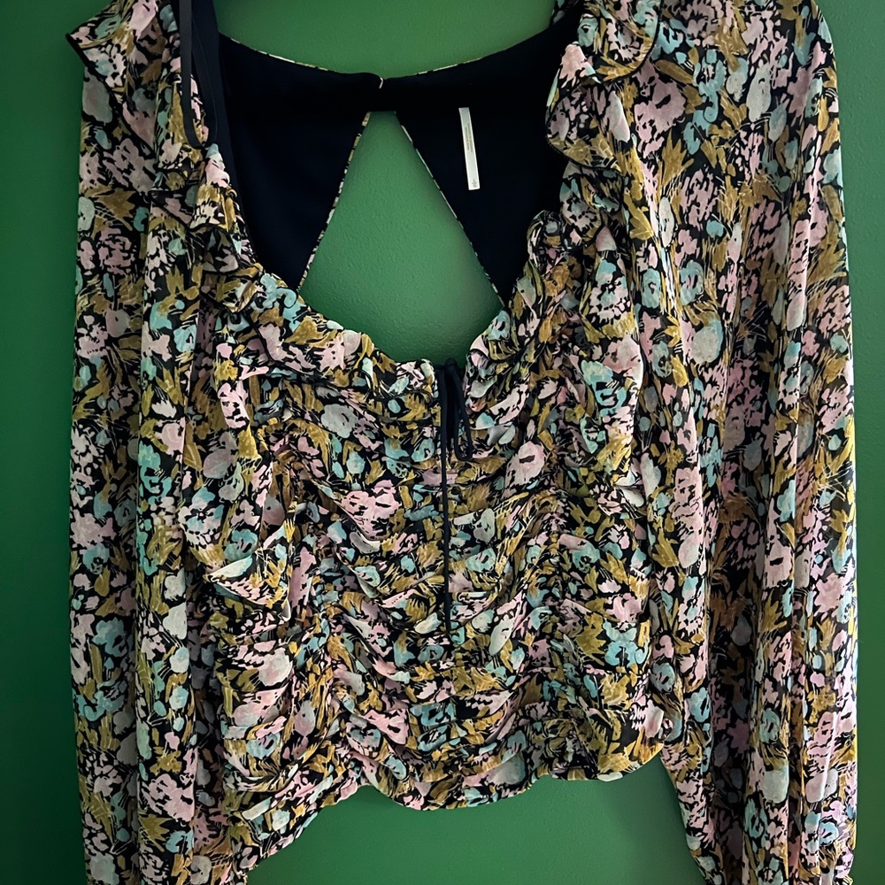 Free People Long Sleeve Top